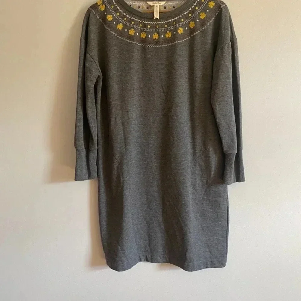 Matilda Jane Embroidered Sweatshirt Dress - Picture 7 of 11